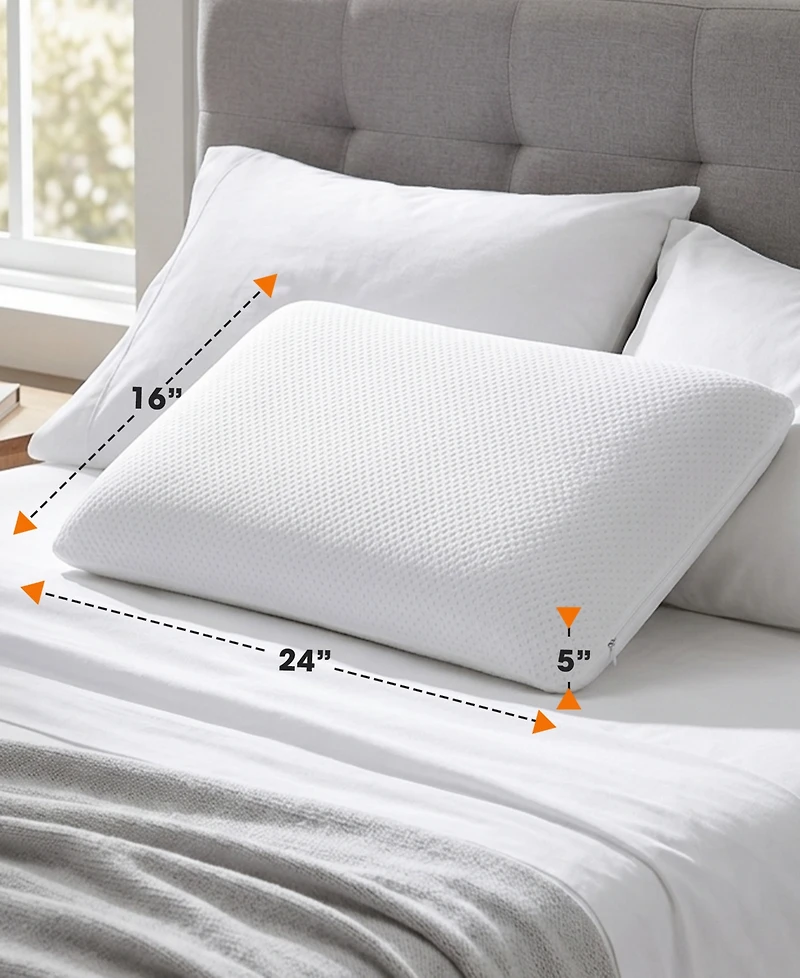 Cheer Collection Memory Foam Pillow