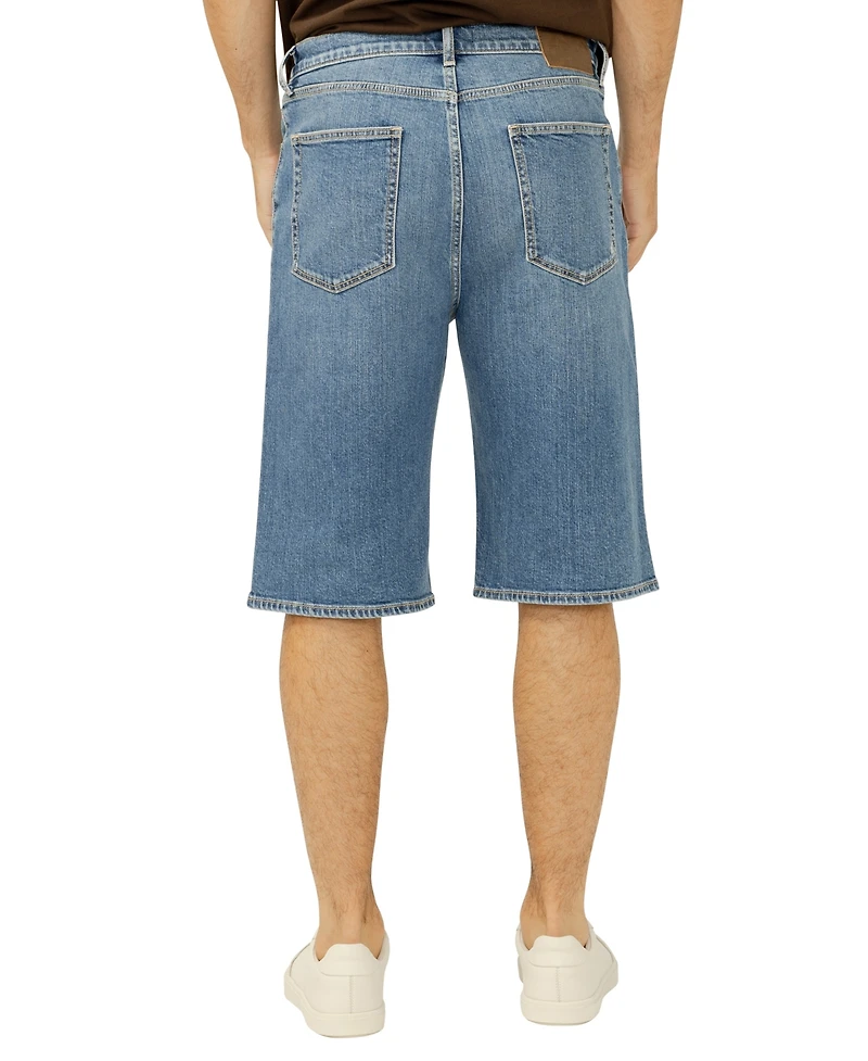 Silver Jeans Co. Men's Classic Baggy Regular-Fit Shorts