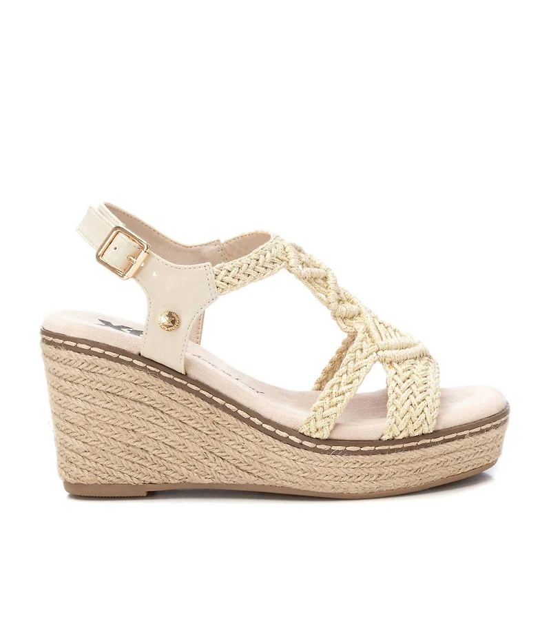 Xti Women's Braided Wedge Sandals