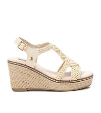 Xti Women's Braided Wedge Sandals
