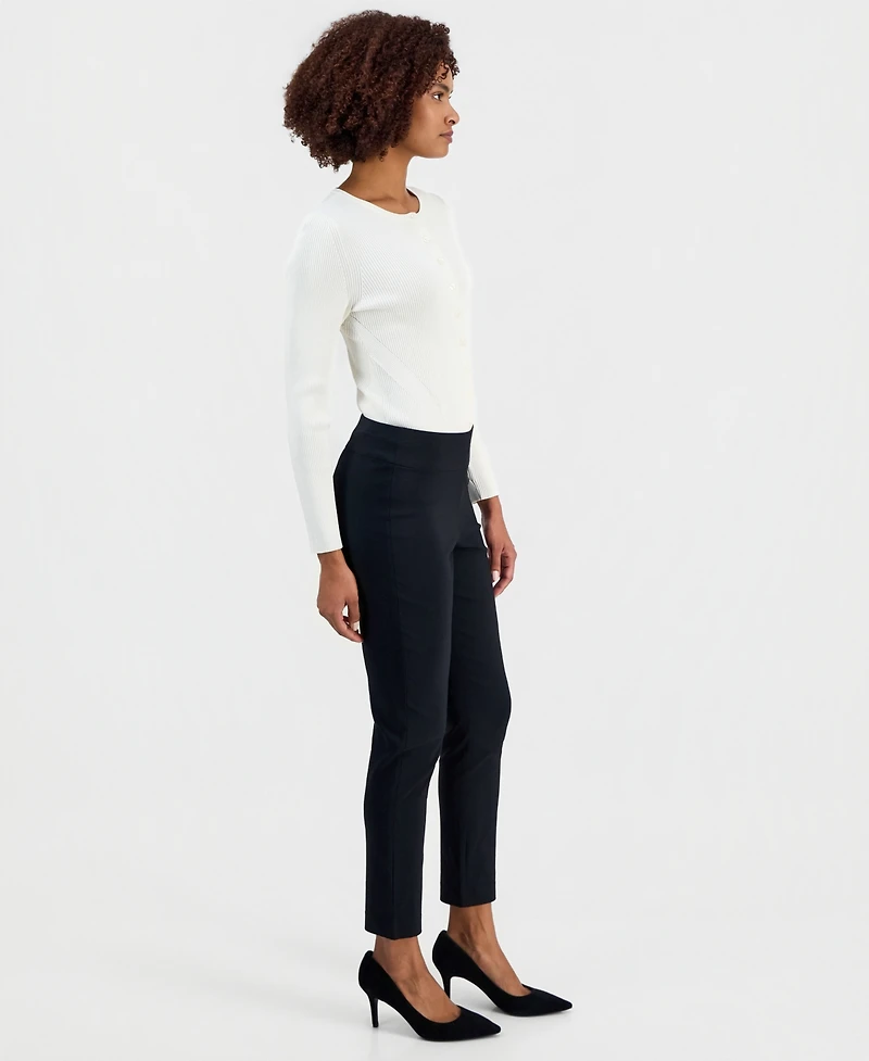 I.n.c. International Concepts Women's Mid-Rise Skinny Pants, Regular & Short Lengths, Created for Macy's