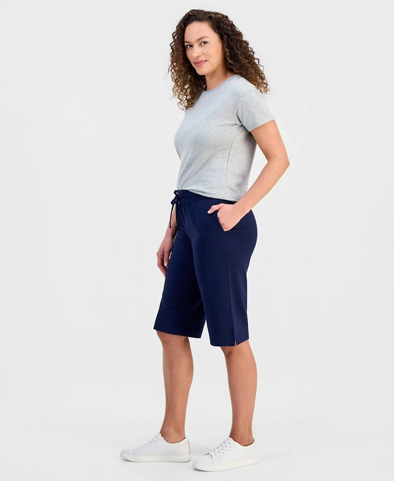 Style & Co Petite Knit Skimmer Pants, Created for Macy's