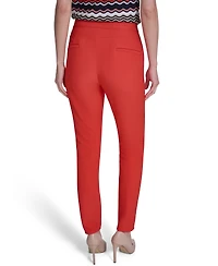 Tommy Hilfiger Women's Mid-Rise Fit Solution Skinny Pants