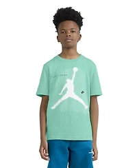 Jordan Boys' 8-20 Jumpman Grid Blur Crewneck T-Shirt