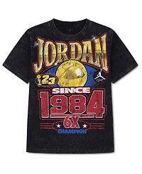 Jordan Boys' 8-20 Gold 6X Since 1984 Graphic Short-Sleeve T-Shirt