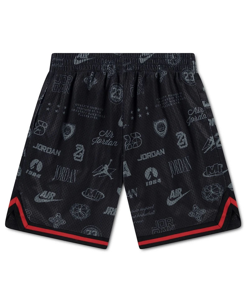 Jordan Boys' 8-20 Printed Mesh Taping Shorts