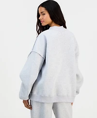 The Happy Camp3r Women's Reversible Mock Neck Sweatshirt