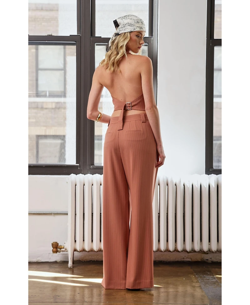 Walter Baker Women's Becca Clay Pinstripe Top