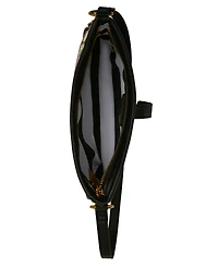 Betsey Johnson Artwork Faces Small Shoulder Handbag