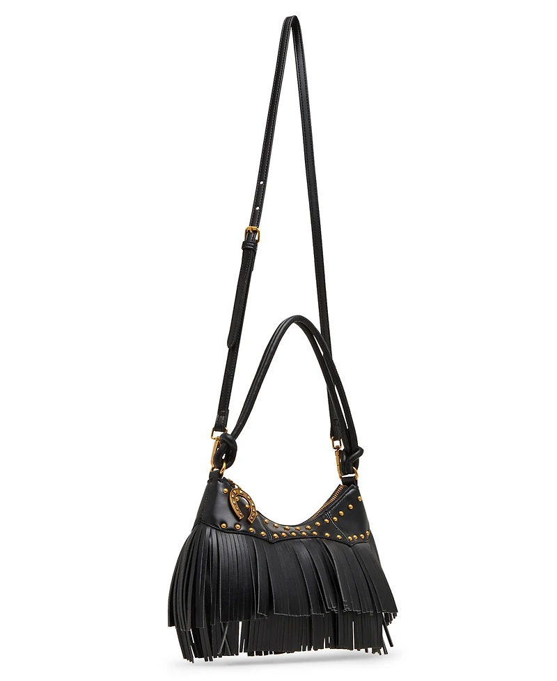 Betsey Johnson Small Fringe Benefits Shoulder Handbag