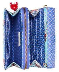 Betsey Johnson High Seas Honey Wallet Mini Crossbody Handbag