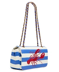 Betsey Johnson Main Attraction Flap Small Shoulder Handbag