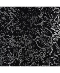 Rt Designers Collection Brighton Foil Jacquard Polyester Window Curtain Grommet Panel 52" x 84"