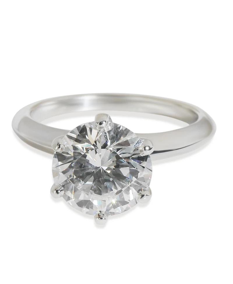 Pre-Owned Tiffany & Co 2.56 ct Round Brilliant Diamond Engagement Ring