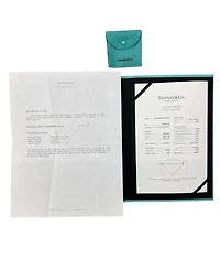 Pre-Owned Tiffany & Co 1.3 ct Cut Cornered Square Cut Diamond Tiffany True Solitaire