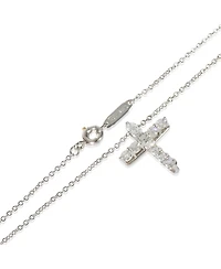 Pre-Owned Tiffany & Co Platinum Diamond Cross Pendant