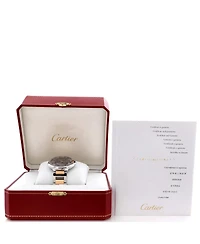 Pre-Owned Cartier Ballon Bleu de Cartier Automatic Watch in Stainless Steel and Rose Gold 42mm