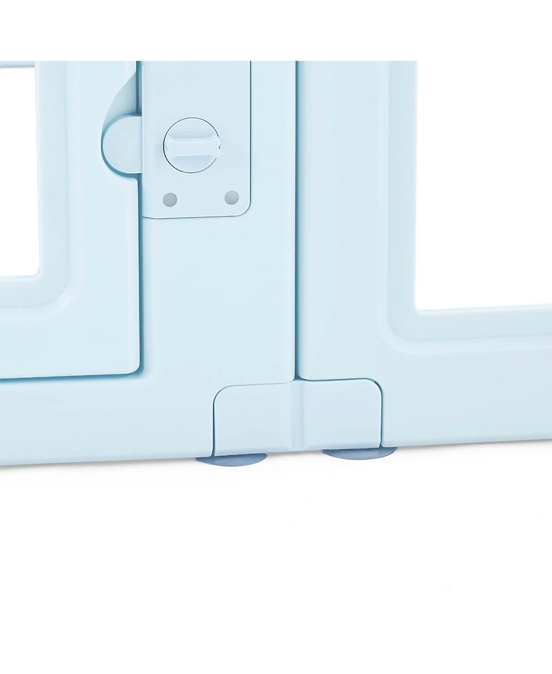 Aostirmotor 76" Dog Whelping Box with Transparent Window Playpen for Large Dogs