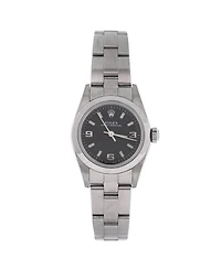 Pre-Owned Rolex Oyster Perpetual Automatic Watch in Stainless Steel 24mm