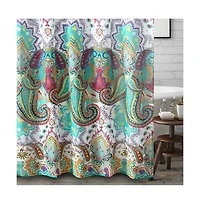 Greenland Home Fashions Barefoot Bungalow Nirvana Bath Shower Curtain