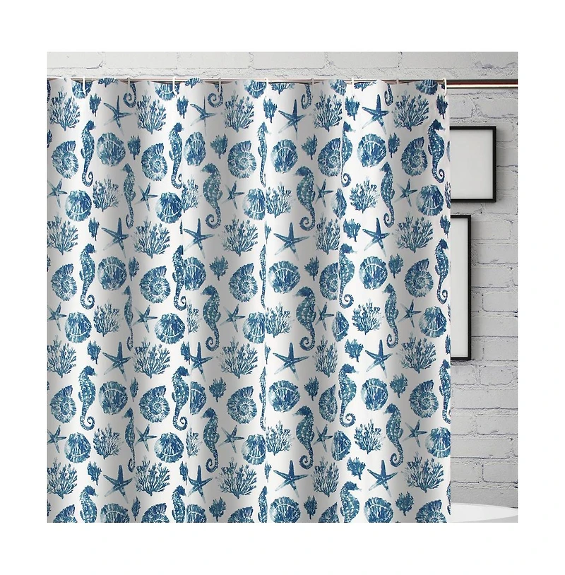 Greenland Home Fashions Pebble Beach Bath Shower Curtain