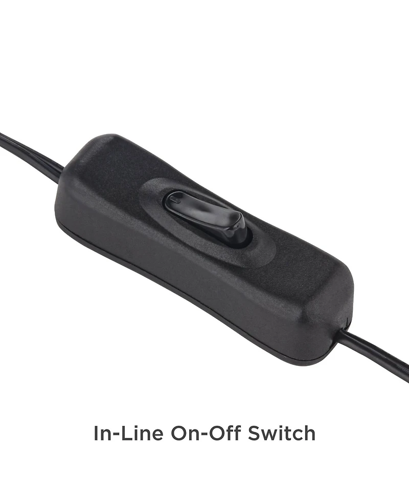 Possini Euro Avante Curved Arc 15 1/4" High Small Modern Accent Table Lamp Led Metal Single Shade Living Room Bedroom