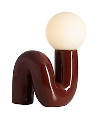 360 Lighting Fondant 11 3/4" Mid Century Modern Accent Table Lamp