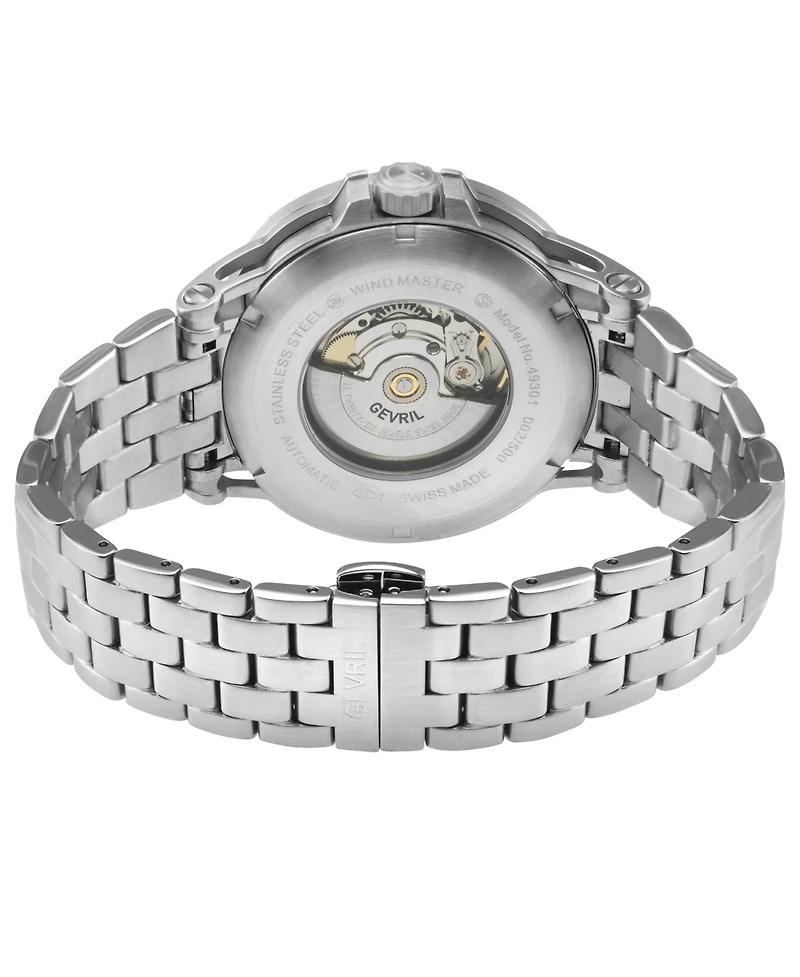Gevril Men's Wind master Swiss Automatic Bracelet Watch