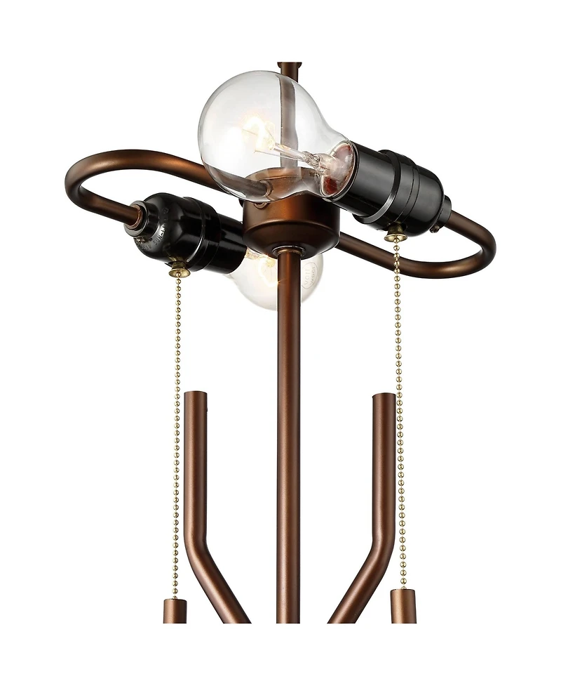 Franklin Iron Works Marlowe Industrial Table Lamp 28 3/4" Tall