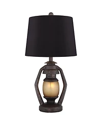 Franklin Iron Works Horace 25.25" Tall Rustic Table Lamps