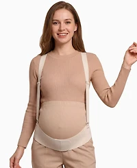 Sunveno Maternity Seamless Support Belt with Back Stay