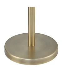 Possini Euro Design Canasta Trac Modern Tree Floor Lamp with Riser 72 1/2" Tall Satin Brass 3-Light Adjustable Metal Shade for Living Room Readin