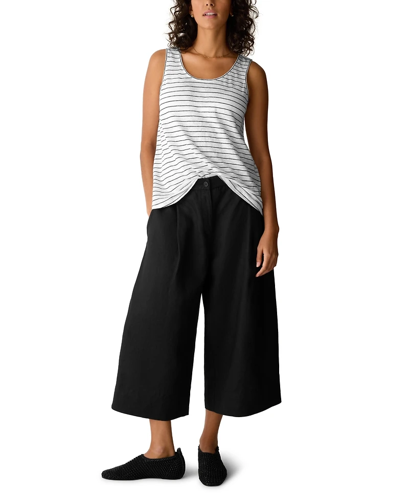 Eileen Fisher Women's Sleeveless Scoop Neck Tank Top