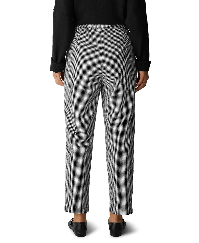 Eileen Fisher Women's High-Waist Tapered-Ankle Pants