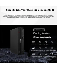 Lenovo ThinkCentre M70s Sff Desktop Intel Core Ultra 7 64GB Ram Intel Graphics 2TB Ssd Storage Windows 11 Pro