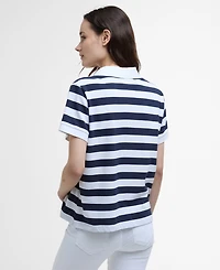 Barbour Women's Ashbourne Striped Polo Top