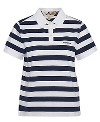 Barbour Women's Ashbourne Striped Polo Top