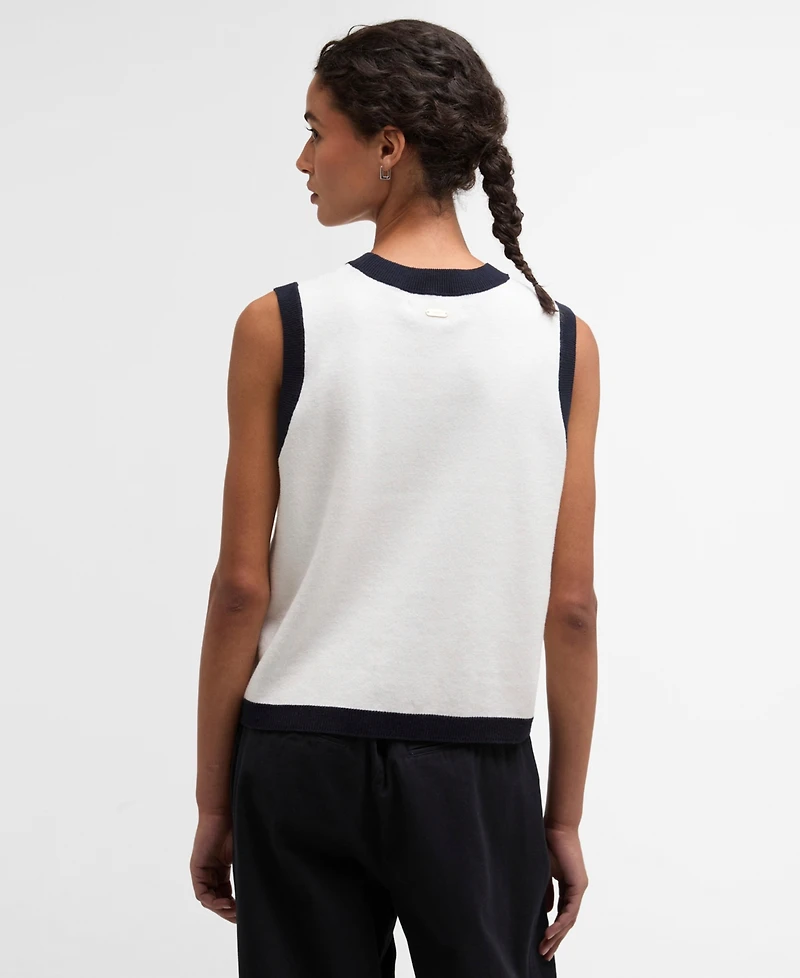 Barbour Women's Salthill Sleeveless Crewneck Vest