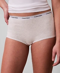Calvin Klein Women's Modern Logo Boyshort Underwear QD5195