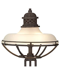 Franklin Iron Works Western Table Lamp with Usb Charging Port 26.5"