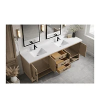 Ari Bath Venice 72" Bathroom Vanity Oak
