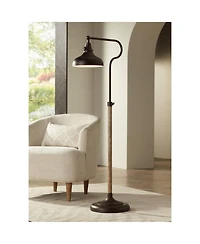 Franklin Iron Works Ferris Industrial Rustic 57" Tall Pharmacy Floor Lamp