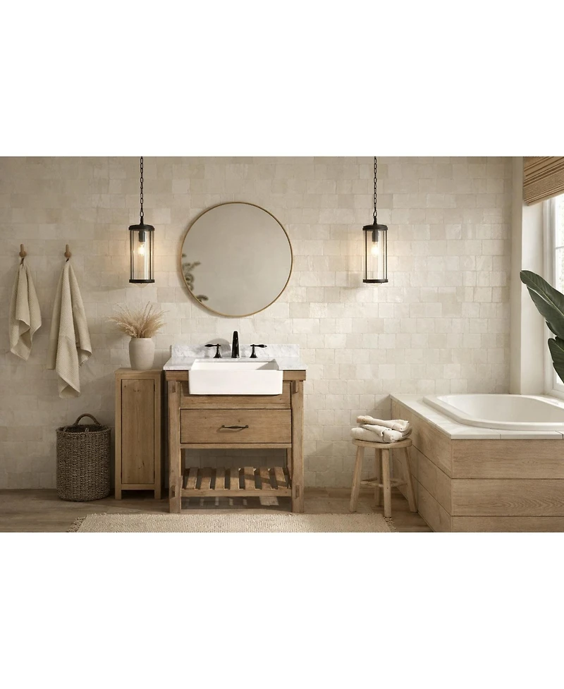 Ari Bath Marina 30" Bathroom Vanity Weathered Fir