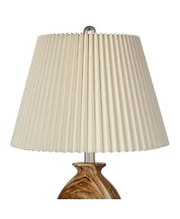 360 Lighting Carlton Modern Table Lamps 28" Tall Set of 2
