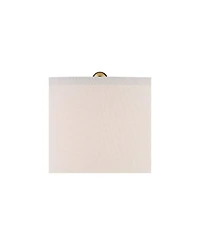 Possini Euro Design Modern Table Lamps 21" High Set of 2 Hexagonal Faux Marble and Gold Drum Shade for Living Room Family Bedroom Office