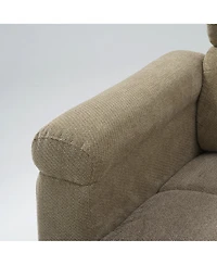 Homsee 4-Piece L-Shaped Sectional Sofa with High Backrest | Premium Chenille Upholstery