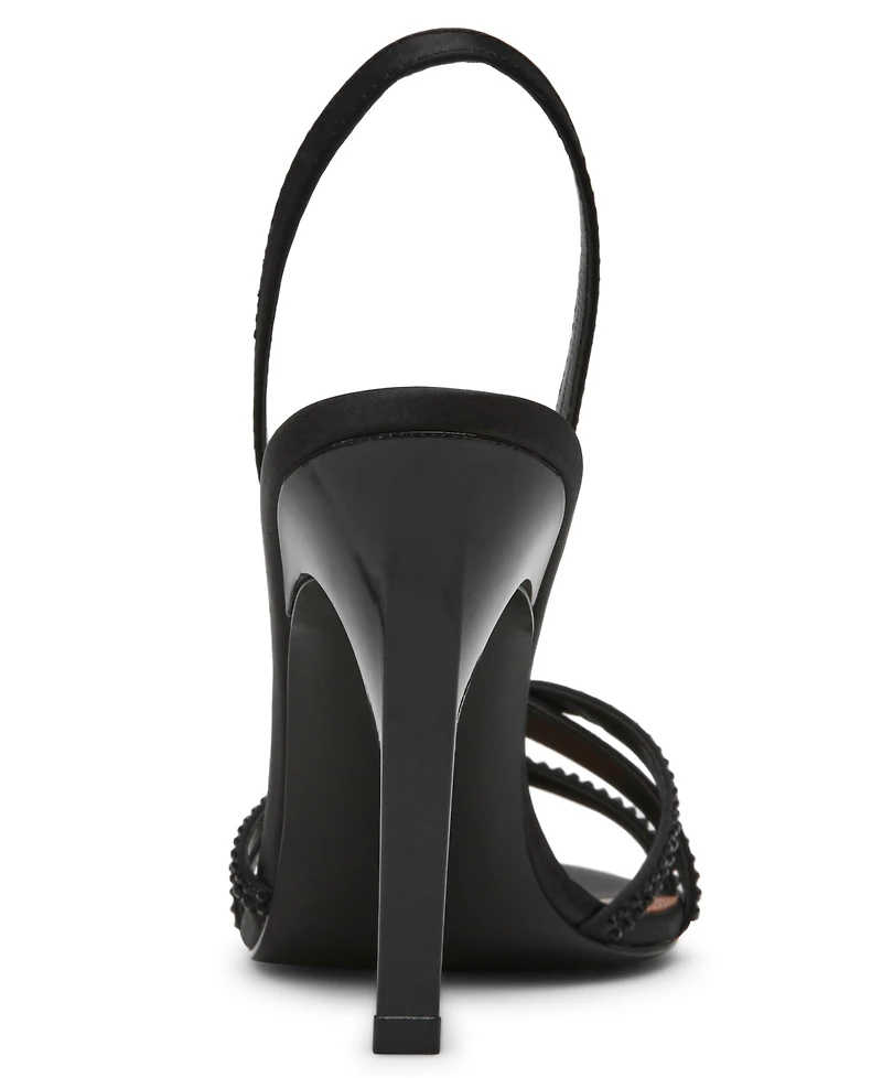 Steve Madden Women's Round Toe Stiletto Heel Sandals