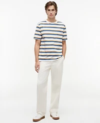 Tommy Hilfiger Men's Yarn-Dyed Multi-Stripe Relaxed-Fit T-Shirt