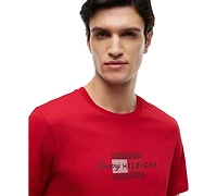 Tommy Hilfiger Men's Script Flag Regular-Fit T-Shirt