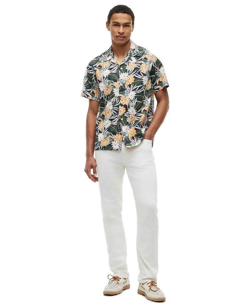 Tommy Hilfiger Men's Floral Short-Sleeve Shirt